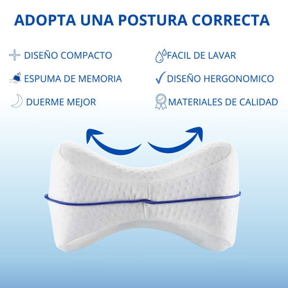 Almohada Ergonómica para Mejorar la Postura y Eliminar Dolores de espalda y cadera